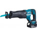 Makita DJR187RT Пила саб ак б\щ,18В,2х5АчLi-ion,0-2300\0-3000об\м,ход-32мм,рез-255мм,3.4кг,чем,подсв