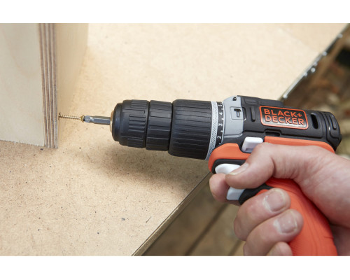 Аккумуляторная ударная дрель с системой GoPAK BDCHD12S1-XJ BLACK&DECKER