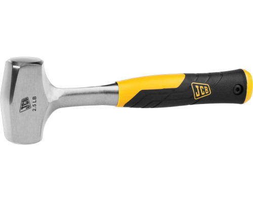 Кувалда JCB цельнокованая, двухкомпонентная виброгасящая рукоятка, 1130г