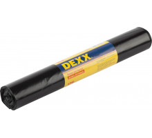 Мусорные мешки DEXX 120л, 10шт, чёрные