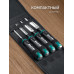 KRAFTOOL GRAND-4 набор стамесок-долот с двухкомпонентной рукояткой, 4 шт