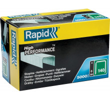 RAPID 6 мм широкие скобы, супертвердые, профессиональные тип 140 (G / 11 / 57), 5000 шт
