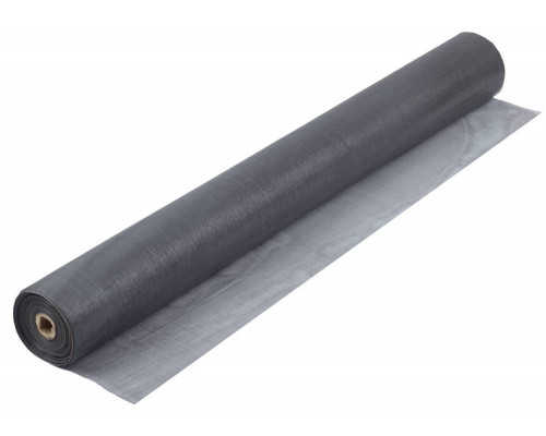 Сетка STAYER ″STANDARD″ противомоскитная в рулоне, стекловолокно+ПВХ, серая, 0,9 х 30м