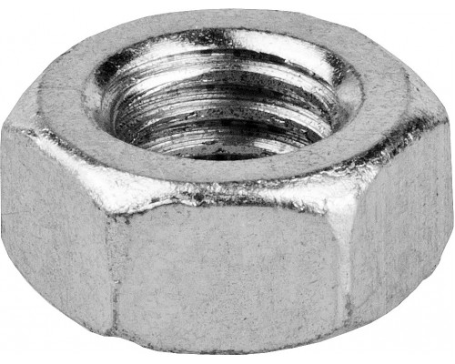 Гайка ГОСТ 5927-70, M12, 5 кг, кл. пр. 6, оцинкованная, ЗУБР