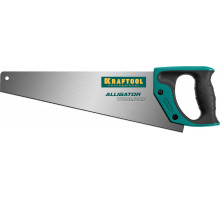 Ножовка (пила) ″Alligator TOOLBOX 13″ 350 мм, 13 TPI, специальный зуб, компактная, точный рез всех видов материалов, KRAFTOOL