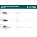 KRAFTOOL Precision-3 набор ручных резцов по дереву, 3шт, Твердосплав