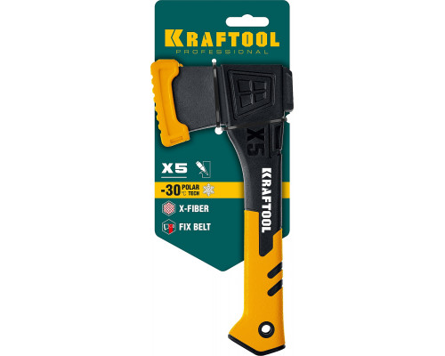 Универсальный топор KRAFTOOL X5 440/620 г, в чехле, 230 мм