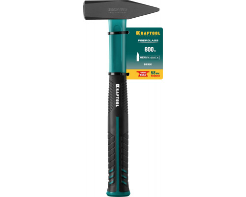 KRAFTOOL Fiberglass 800 г молоток слесарный с фиберглассовой рукояткой