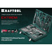 KRAFTOOL EXTREM-76, 76 предм., (1/2″+3/8″+1/4″), универсальный набор инструмента (27889-H76)
