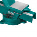 Кованые стальные тиски KRAFTOOL FORGE-155/200 с регулировкой компенсации люфта