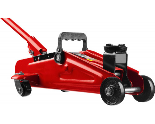 STAYER R-22 2т 130-350мм подкатной домкрат для легковых а/м в кейсе, RED FORCE