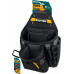 KRAFTOOL KP-27 с быстросъёмным креплением FastClip, 27 карманов и петли, 350 х 260 мм, поясная сумка (38773)