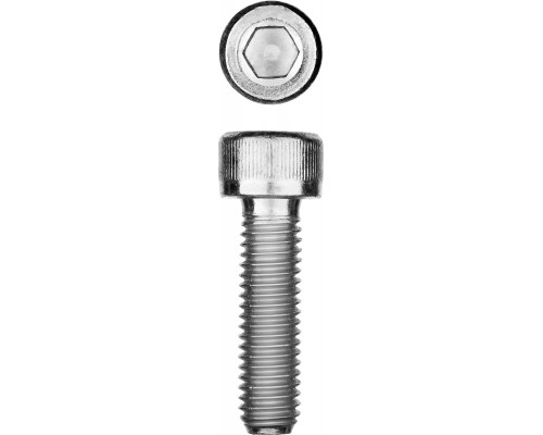 Винт DIN 912, М6x25 мм, 5 кг (710 шт.), кл. пр. 8.8, оцинкованный, ЗУБР