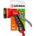 GRINDA T-7, 7 режимов, курок сзади, пистолет поливочный, пластиковый с TPR