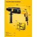 STEHER 24 мм, 750 Вт, перфоратор SDS Plus (HD-24-750)