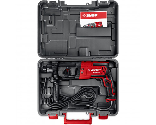 ЗУБР 28 мм, 850 Вт, перфоратор SDS Plus (П-28-850)