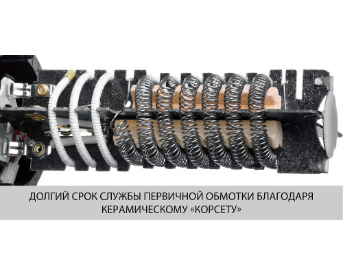 Фен технический (строительный), ЗУБР ФТ-2000, насадки 3 шт, 2 режима: 350град/ 350л/мин, 650град/ 550л/мин, коробка, 2000Вт
