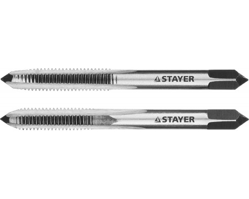 STAYER M5х0.8, комплект метчиков, 2 шт