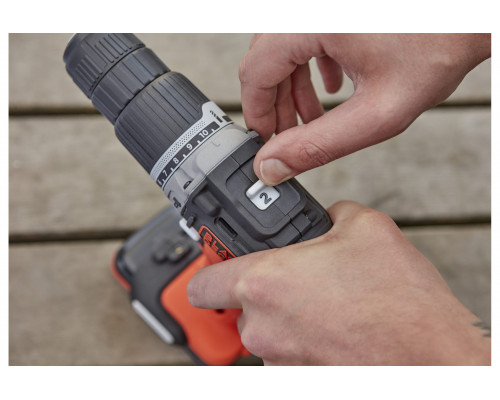 Аккумуляторная ударная дрель с системой GoPAK BDCHD12S1-XJ BLACK&DECKER