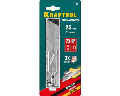 KRAFTOOL SOLINGEN 25 мм лезвия сегментированные 5 шт