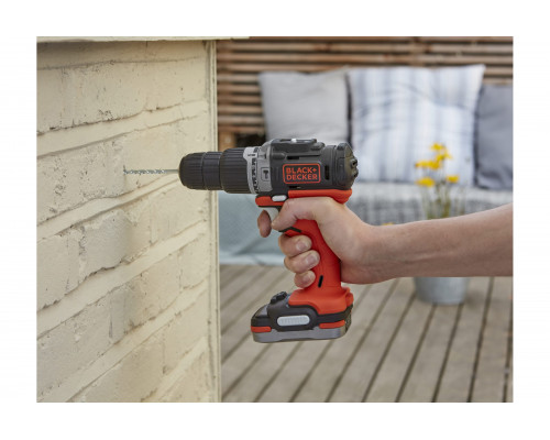 Аккумуляторная ударная дрель с системой GoPAK BDCHD12S1-XJ BLACK&DECKER
