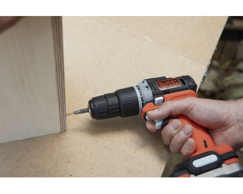 Аккумуляторная ударная дрель с системой GoPAK BDCHD12S1-XJ BLACK&DECKER