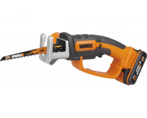 Пила аккумуляторная WORX WG894E.5,  20В, 16мм, 1*2,0 Ач и ЗУ