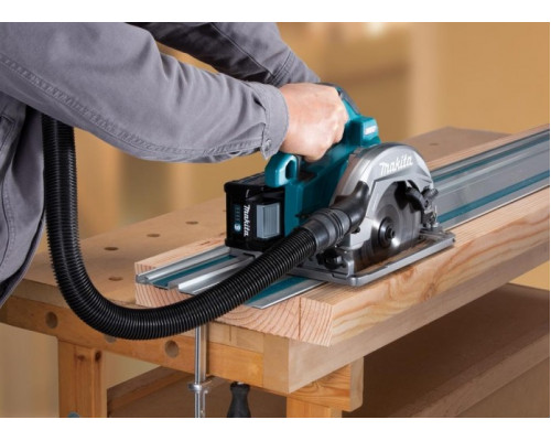 Makita HS004GZ Пила диск акк б\щ,40В,Li-ion,6000\м,д-ф190\185мм,0-48°,рез-62.5\62мм,эл.торм,пл\п,б\а