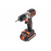 Аккумуляторная дрель-шуруповерт BLACK&DECKER ASD18K-QW