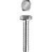 Болт ГОСТ 7798-70, M20 x 80 мм, 5 кг, кл. пр. 5.8, оцинкованный, ЗУБР