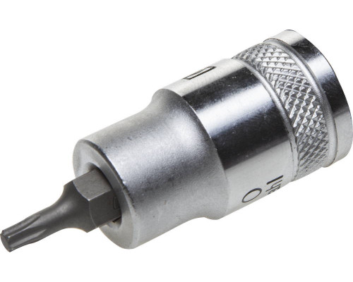 Торцовая бита-головка KRAFTOOL ″INDUSTRIE QUALITAT″, материал S2, TORX, сатинированная, 1/2″, Т20