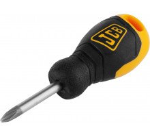Отвертка JCB, хромомолибденовая сталь S2, двухкомпонентная рукоятка, магнитный наконечник, PH №2х40мм