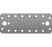 Крепежная пластина КП-2.5, 140х55 х 2.5мм, ЗУБР