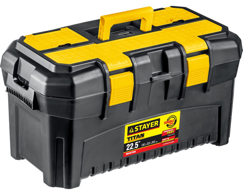 Ящик для инструмента ″TITAN-22″ пластиковый, STAYER