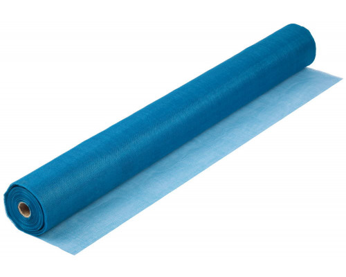 Сетка STAYER ″STANDARD″ противомоскитная в рулоне, стекловолокно+ПВХ, синяя, 0,9 х 30м