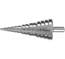 сверло ступенчатое 4-39мм, 14 ступеней, STAYER