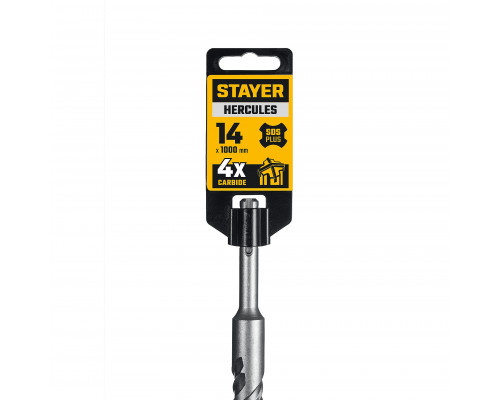 STAYER HERCULES-4Х 14x1000 мм, SDS-plus бур (29290-1000-14)