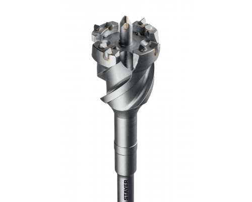 STAYER HERCULES-4Х d 80 х 500/600 мм, SDS-max проломной бур, PROFESSIONAL (29319-80-600)