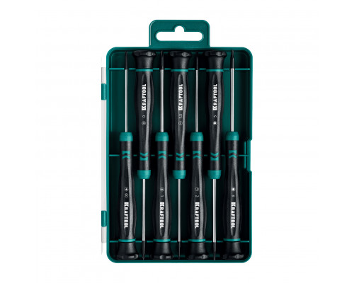 KRAFTOOL Precision 7, 7 предм., Набор отверток (25686)