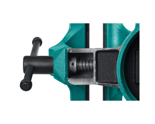 Кованые стальные тиски KRAFTOOL FORGE-180/230 с регулировкой компенсации люфта