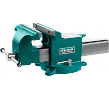 Стальные слесарные тиски KRAFTOOL STEEL, 200 мм