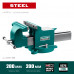Стальные слесарные тиски KRAFTOOL STEEL, 200 мм