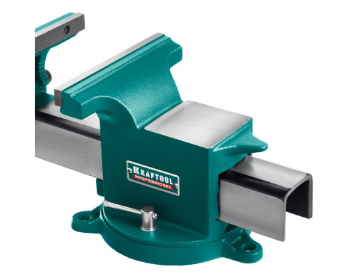 Стальные слесарные тиски KRAFTOOL STEEL, 200 мм