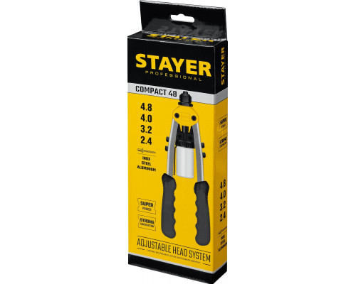 STAYER Compact-48 компактный двуручный заклепочник