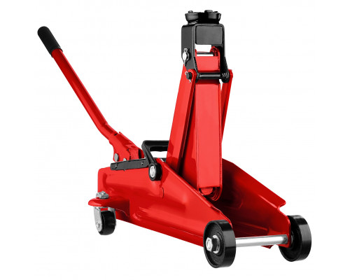 STAYER R-28 2т 130-350мм подкатной домкрат для легковых а/м, RED FORCE
