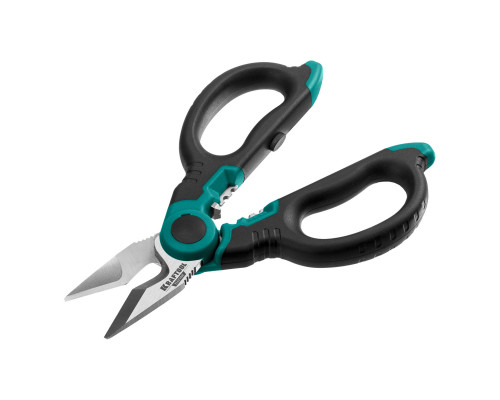 KRAFTOOL ELECTRIC, 4 в 1, 160 мм, с чехлом, ножницы электрика (23356)