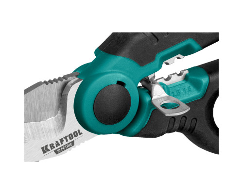 KRAFTOOL ELECTRIC, 4 в 1, 160 мм, с чехлом, ножницы электрика (23356)