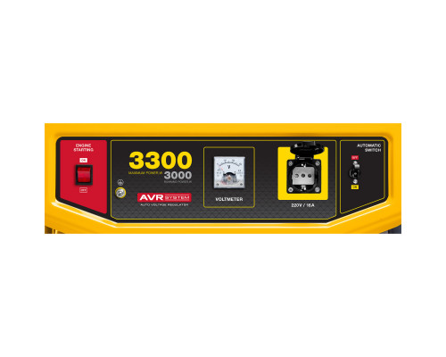 GS-4500 бензиновый генератор, 3300 Вт, STEHER