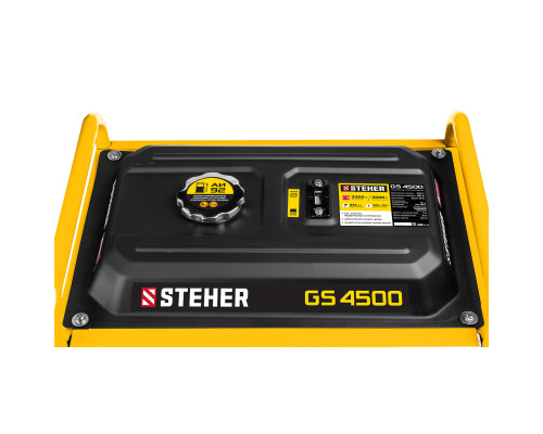 GS-4500 бензиновый генератор, 3300 Вт, STEHER