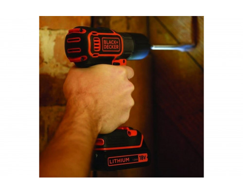 Аккумуляторная дрель-шуруповерт BLACK&DECKER ASD18K-QW